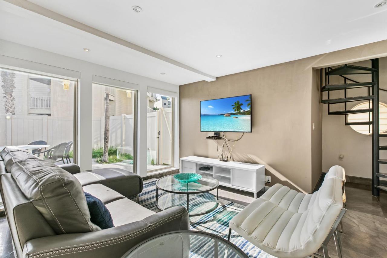 Upscale Modern Villa Private W Terrace In Bahia Mar Beachfront Resort, Heated Pool! South Padre Island Exteriör bild