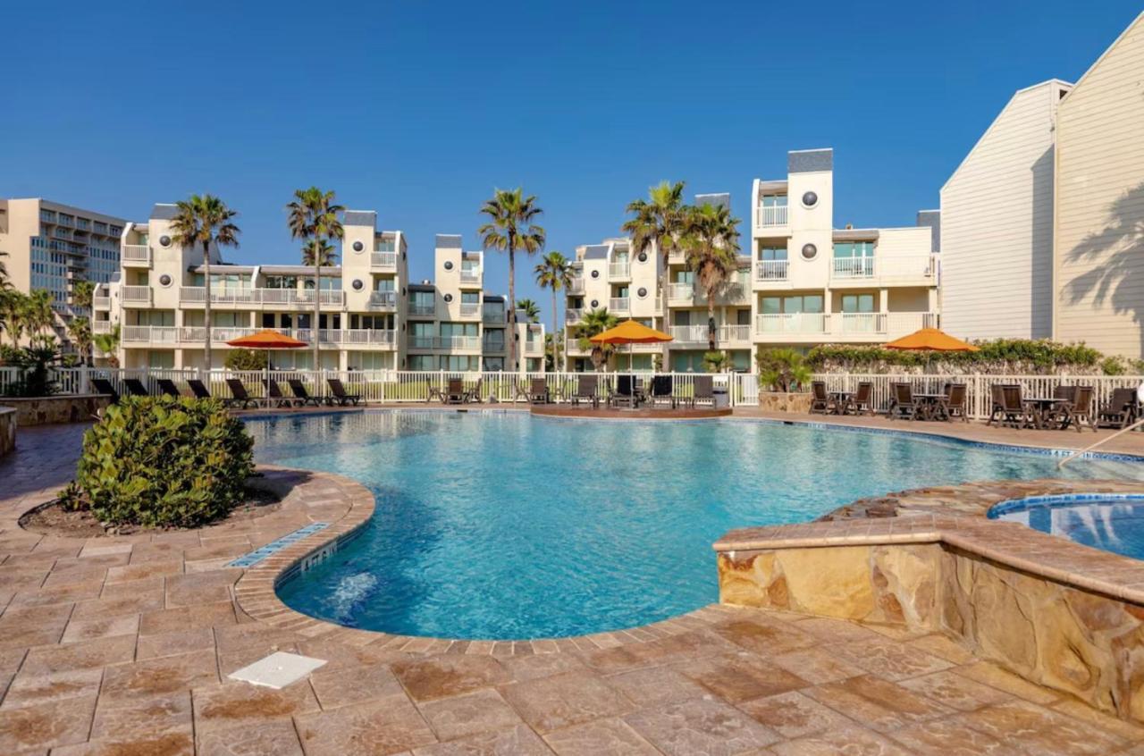 Upscale Modern Villa Private W Terrace In Bahia Mar Beachfront Resort, Heated Pool! South Padre Island Exteriör bild